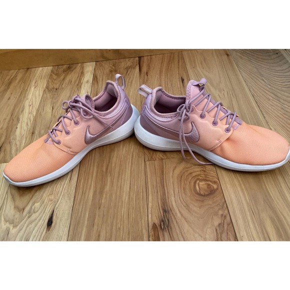Nike Peach Purple Pastel Ombre Running Shoe Sneaker Women 9.5 - Picture 3 of 5